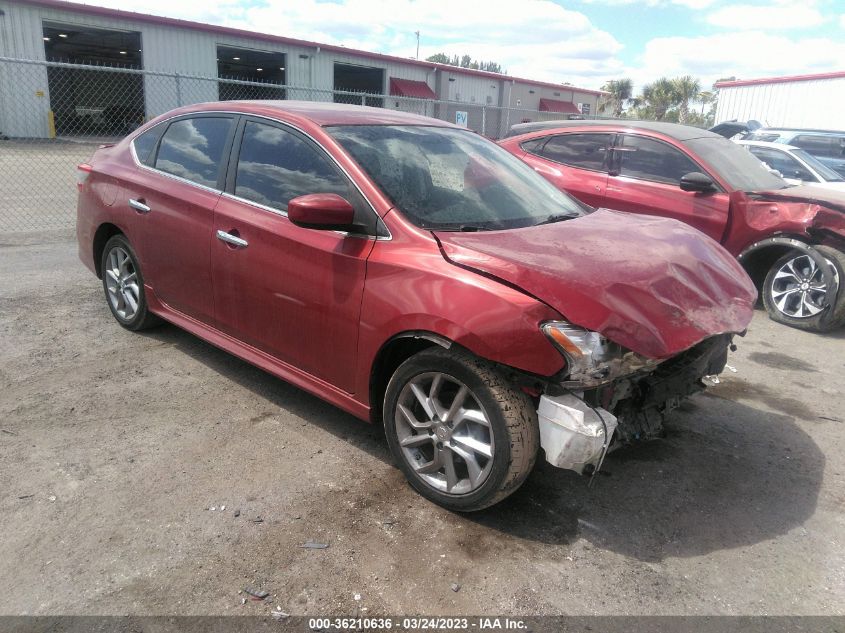 2014 Nissan Sentra Sr VIN: 3N1AB7AP4EY312924 Lot: 36210636