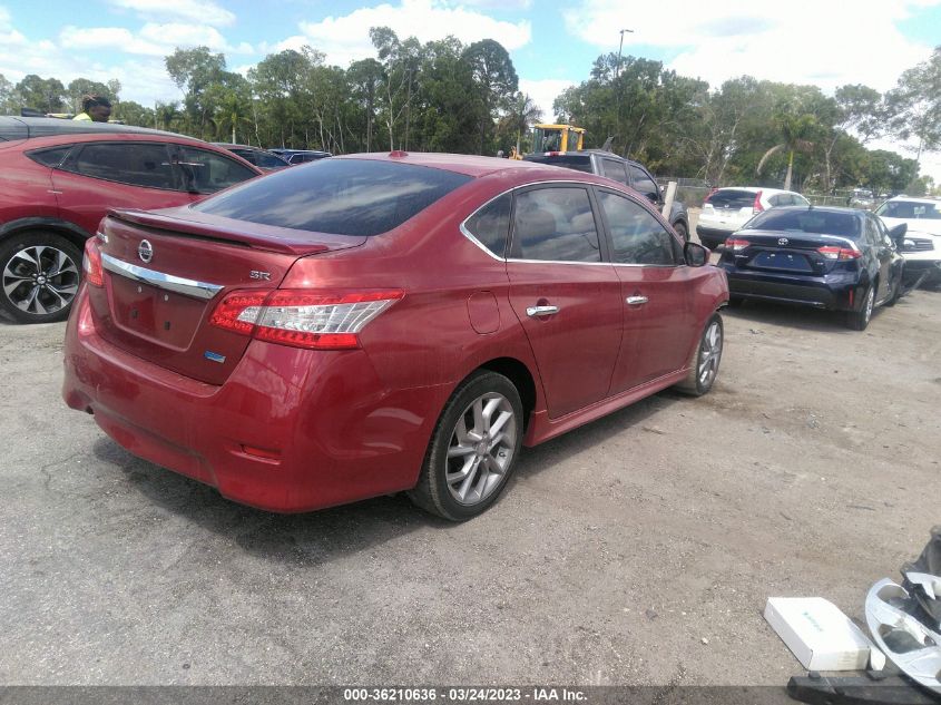 2014 Nissan Sentra Sr VIN: 3N1AB7AP4EY312924 Lot: 36210636