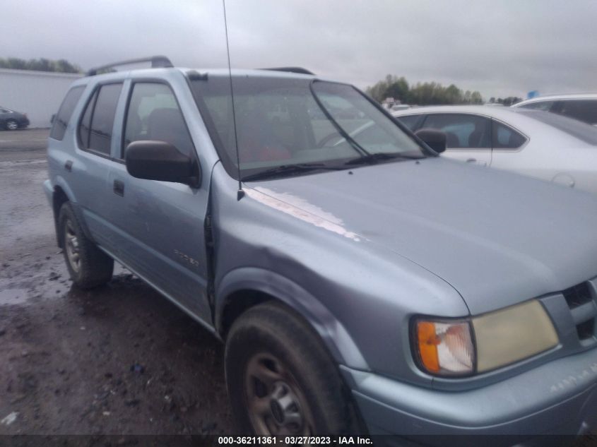 2004 Isuzu Rodeo S 3.2L V6 VIN: 4S2CK58WX44303402 Lot: 36211361