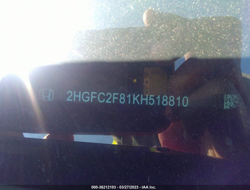2HGFC2F81KH518810