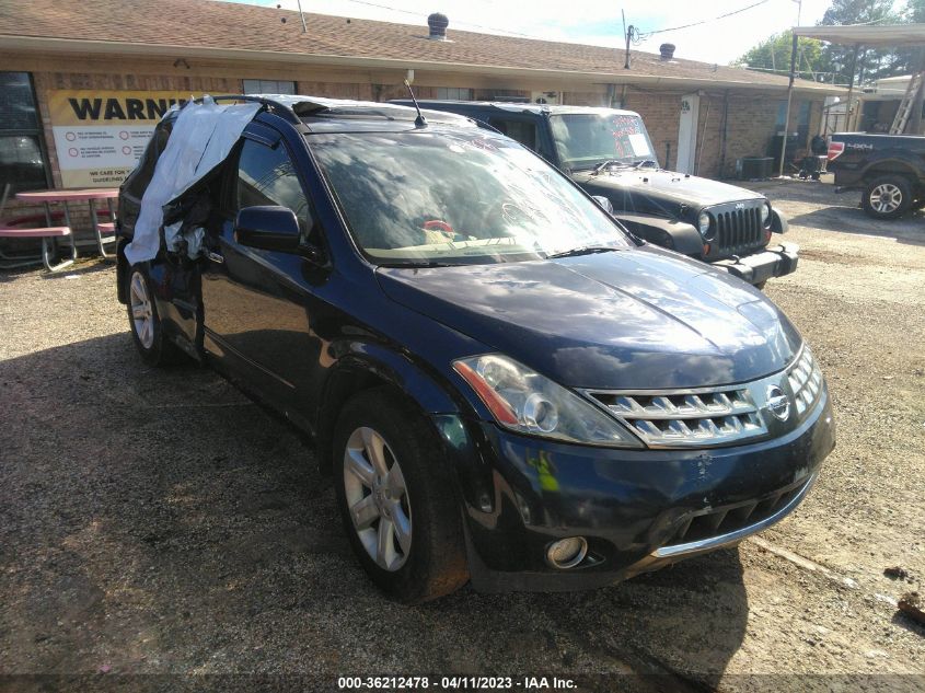 2007 Nissan Murano Sl VIN: JN8AZ08T07W519702 Lot: 36212478