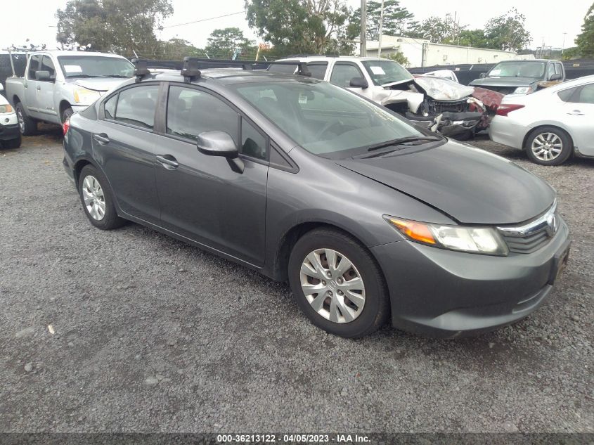 2012 Honda Civic Sdn Lx VIN: 2HGFB2F58CH566590 Lot: 36213122