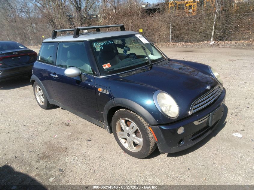 2006 Mini Cooper Hardtop VIN: 2HNYD28308H531895 Lot: 36214943