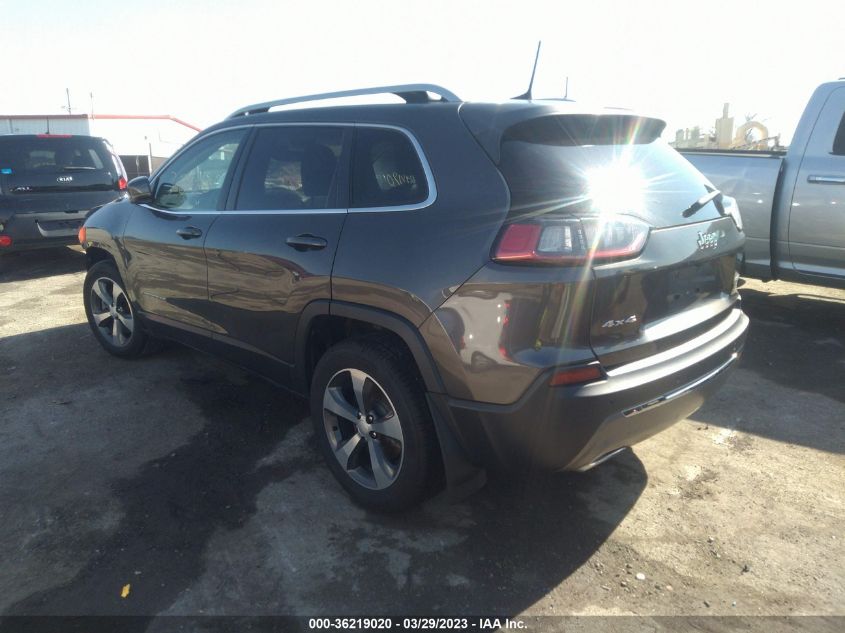 1C4PJMDX6KD293960 2019 Jeep Cherokee Limited 4X4