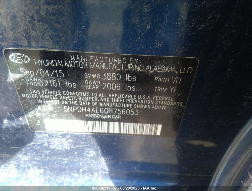 5NPDH4AE6GH756053