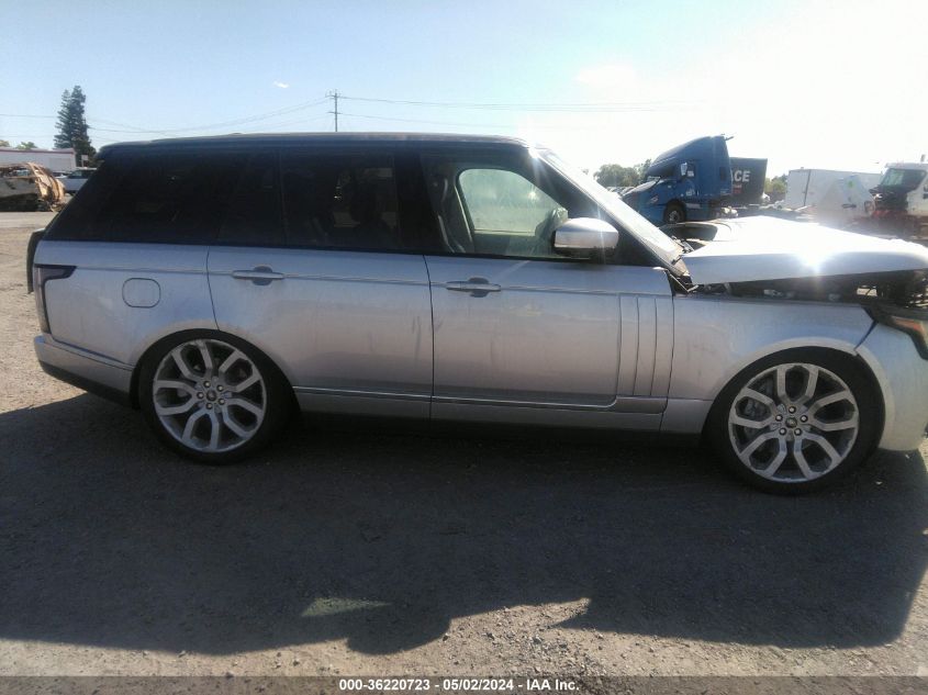 2014 Land Rover Range Rover 5.0L V8 Supercharged/5.0L V8 Supercharged Ebony Edition VIN: SALGS2EF1EA151800 Lot: 36220723