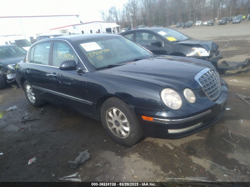 2004 Kia Amanti VIN: KNALD124045037630 Lot: 36221132