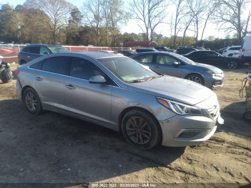 2015 Hyundai Sonata Se VIN: 5NPE24AF0FH003485 Lot: 36221623