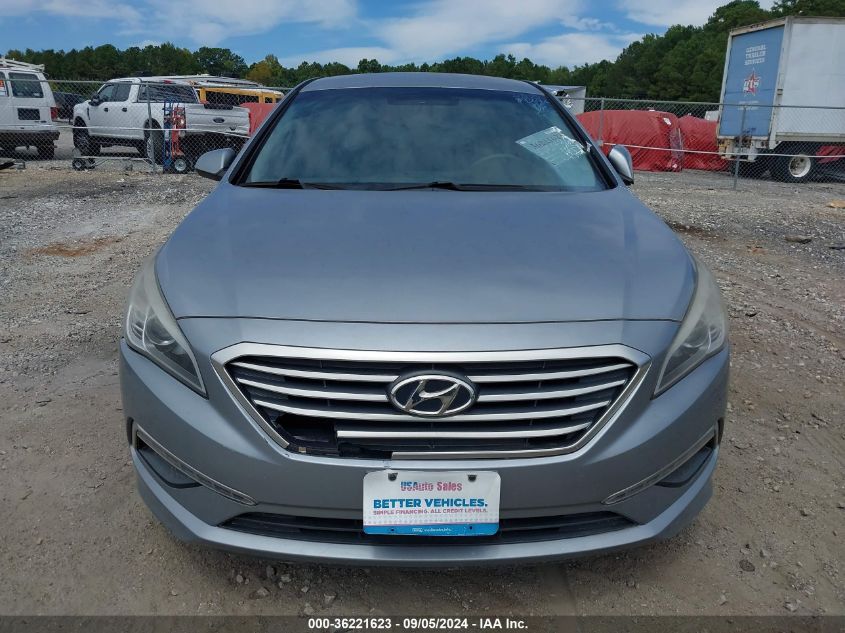 2015 Hyundai Sonata Se VIN: 5NPE24AF0FH003485 Lot: 36221623