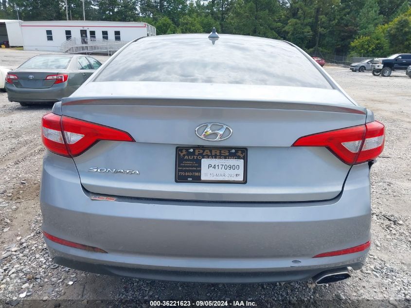 2015 Hyundai Sonata Se VIN: 5NPE24AF0FH003485 Lot: 36221623