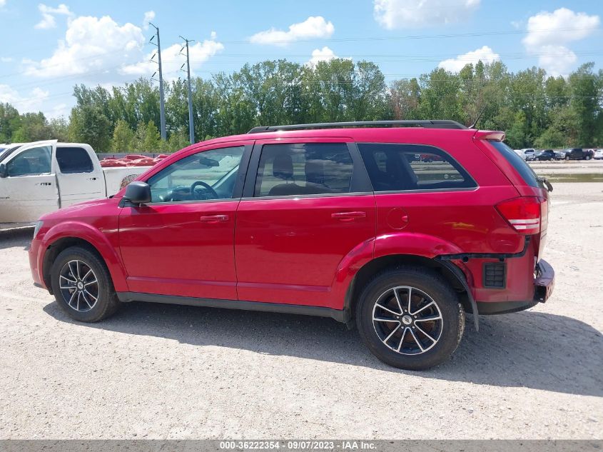 3C4PDCAB9JT352843 2018 Dodge Journey Se