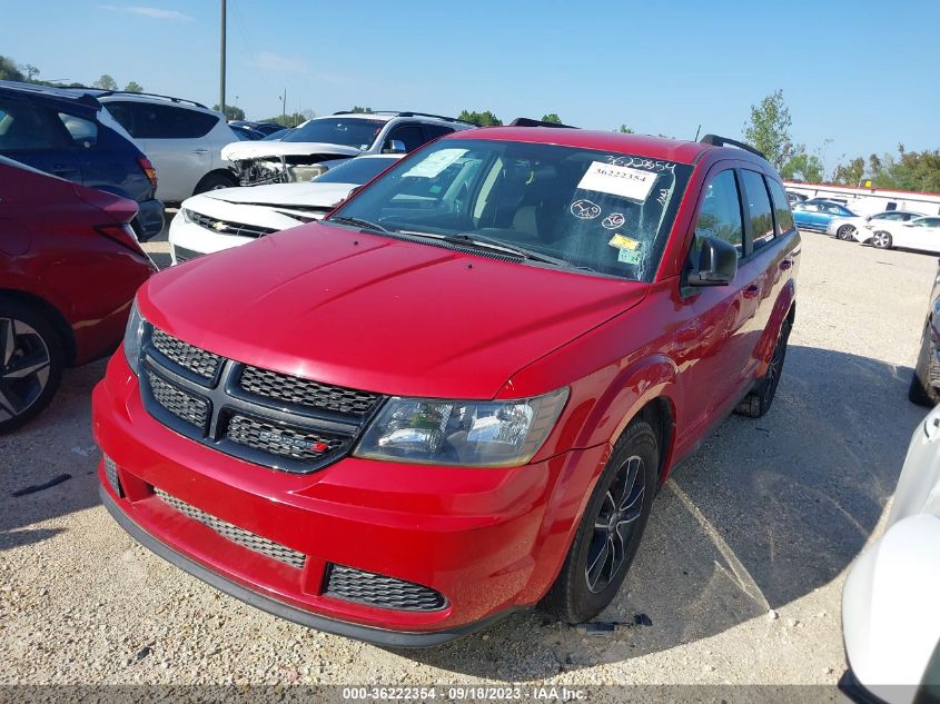 3C4PDCAB9JT352843 2018 Dodge Journey Se