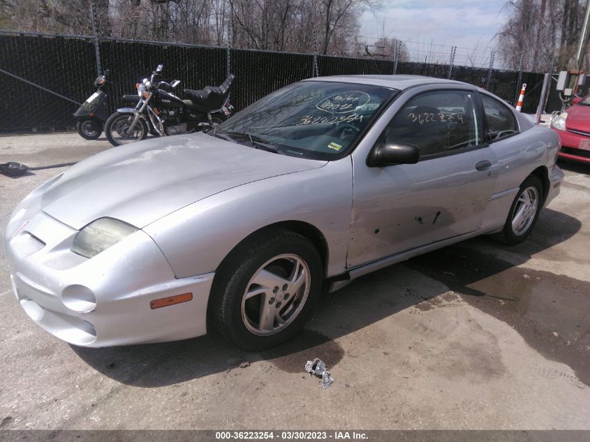 2002 Pontiac Sunfire Gt VIN: 1G2JD12F827221750 Lot: 36223254