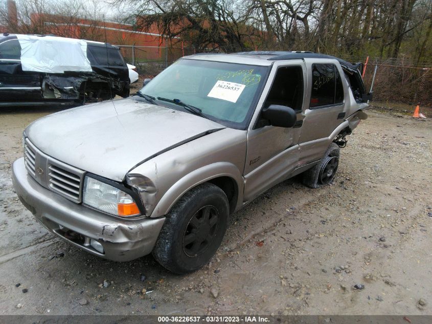 1GHDT13W112164033 2001 Oldsmobile Bravada