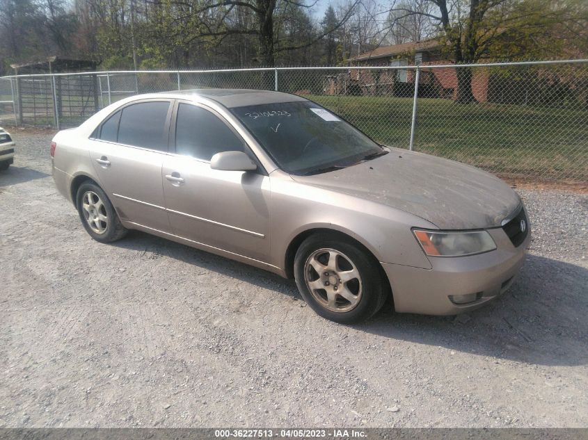 2006 Hyundai Sonata Lx V6/Gls V6 VIN: 5NPEU46F46H021488 Lot: 36227513