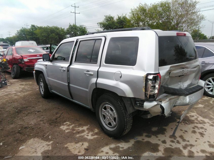 2010 Jeep Patriot Sport VIN: 1J4NT2GB4AD589770 Lot: 40153435