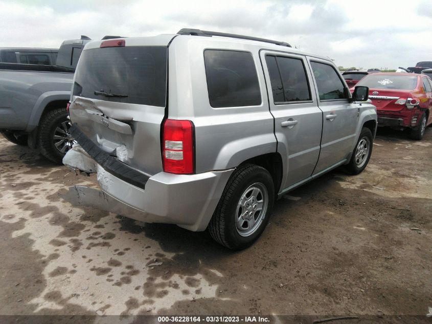 2010 Jeep Patriot Sport VIN: 1J4NT2GB4AD589770 Lot: 40153435