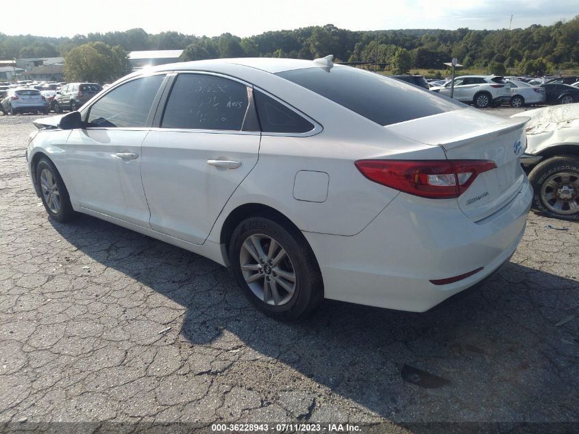 2017 Hyundai Sonata Se VIN: 5NPE24AF5HH438893 Lot: 36228943