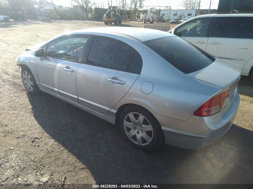 2007 Honda Civic Lx VIN: 1HGFA16547L034999 Lot: 36229293