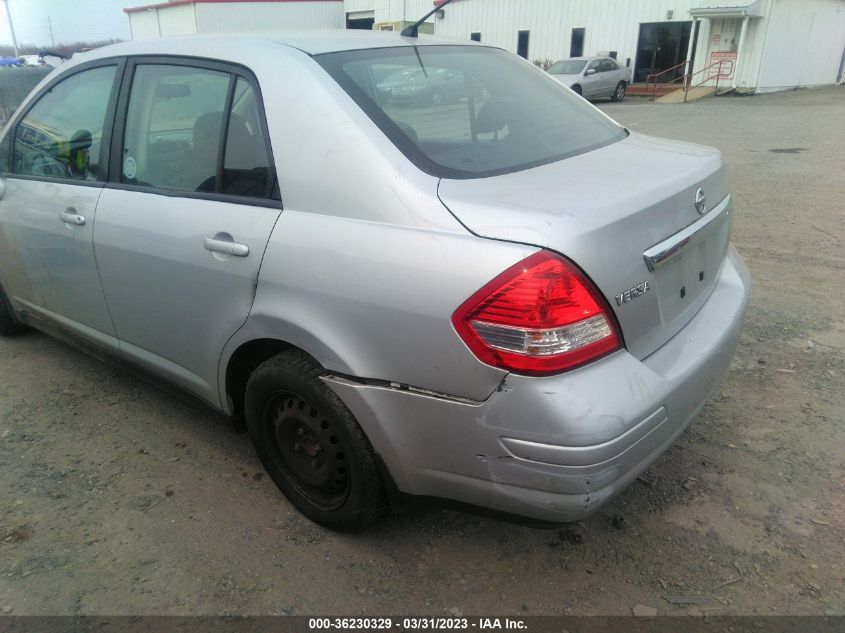 2011 Nissan Versa 1.8S VIN: 3N1BC1AP6BL365048 Lot: 36230329