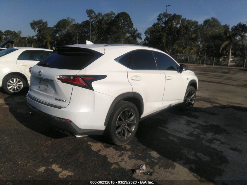 2016 Lexus Nx 200T F Sport VIN: JTJYARBZ0G2034693 Lot: 36232816