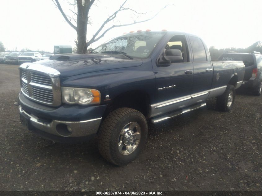 2005 Dodge Ram 3500 Slt/Laramie VIN: 3D3LS38C05G791292 Lot: 36237074