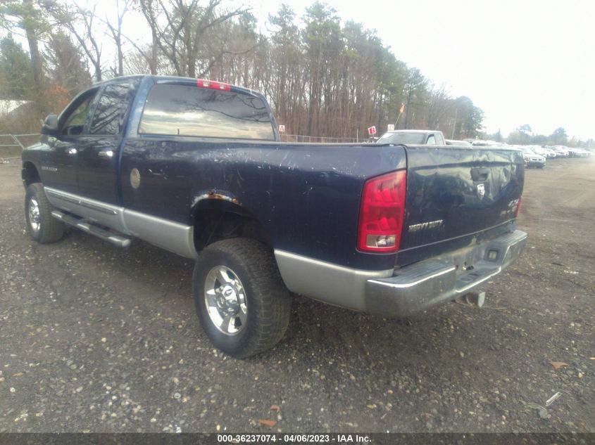 2005 Dodge Ram 3500 Slt/Laramie VIN: 3D3LS38C05G791292 Lot: 36237074