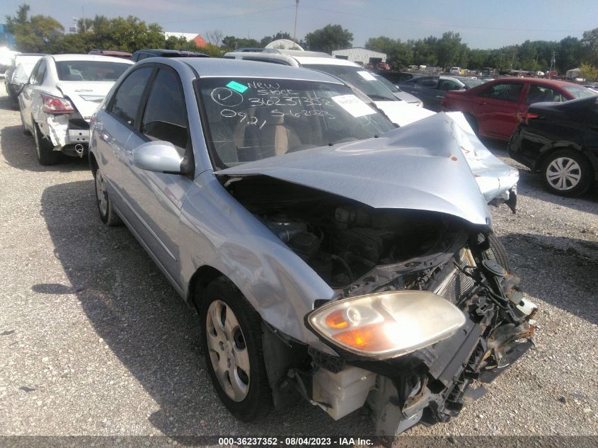 KNAFE121185510456 2008 Kia Spectra Ex