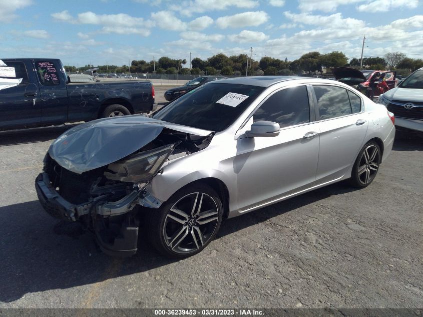 2014 Honda Accord Ex-L VIN: 1HGCR2F83EA003389 Lot: 36239453