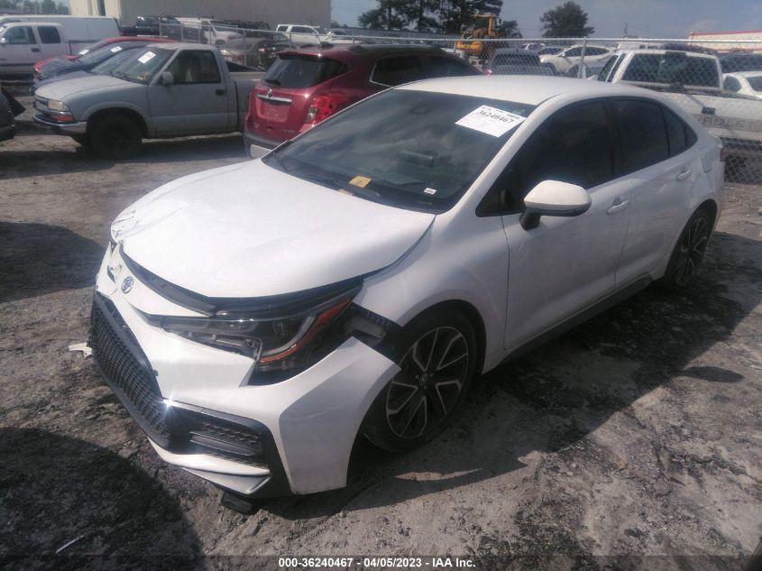 2020 Toyota Corolla Se VIN: JTDS4RCE0LJ006968 Lot: 36240467