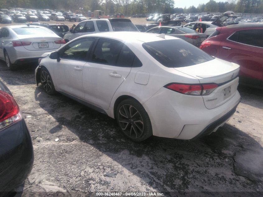 2020 Toyota Corolla Se VIN: JTDS4RCE0LJ006968 Lot: 36240467