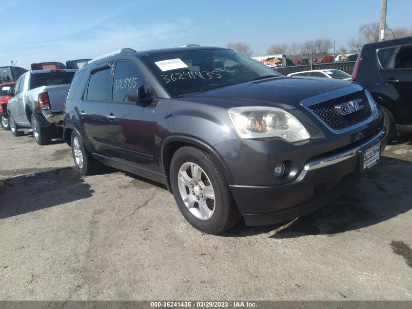 1GKKRPED9CJ418529 2012 GMC Acadia Sle