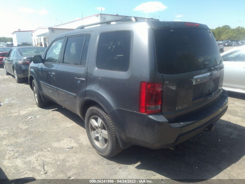 2011 Honda Pilot Ex-L VIN: 5FNYF4H59BB053048 Lot: 36241596