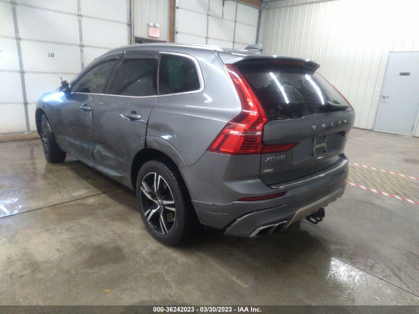 2018 Volvo Xc60 T6 R-Design VIN: LYVA22RM3JB083654 Lot: 36242023