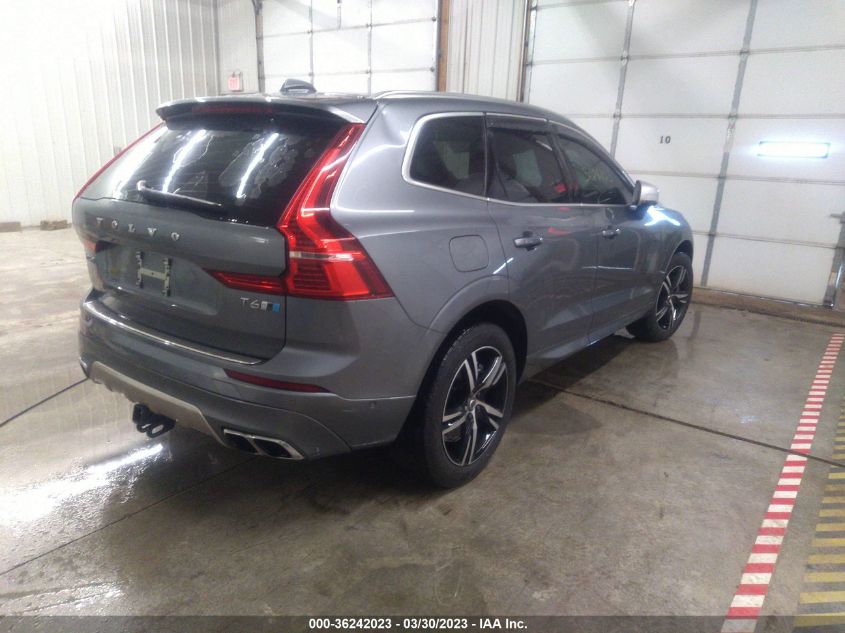 2018 Volvo Xc60 T6 R-Design VIN: LYVA22RM3JB083654 Lot: 36242023