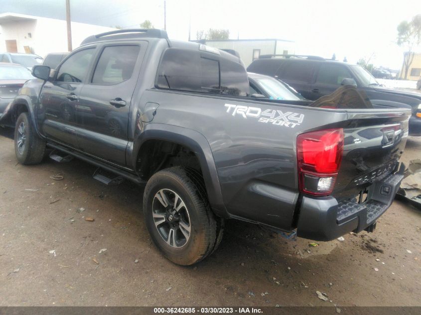 2019 Toyota Tacoma Double Cab/Sr/Sr5/Trd Spo VIN: 3TMCZ5AN8KM232873 Lot: 40509062