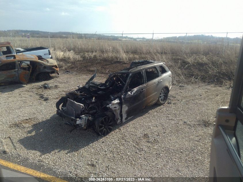 2015 Land Rover Range Rover Sport Hse VIN: SALWR2VF9FA613285 Lot: 36243105