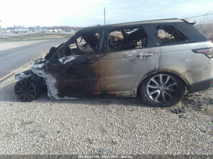 2015 Land Rover Range Rover Sport Hse VIN: SALWR2VF9FA613285 Lot: 36243105