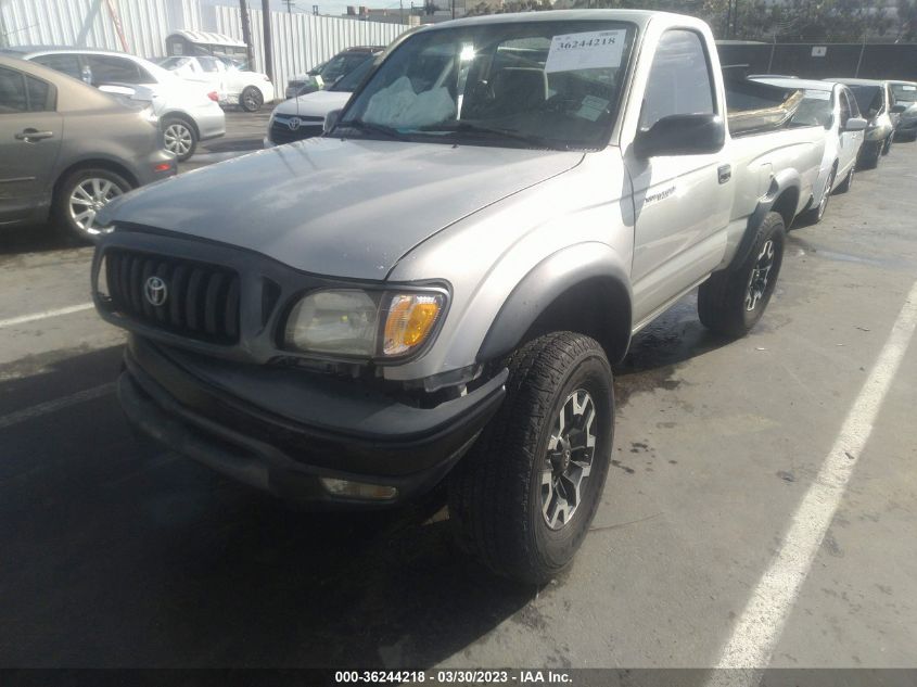 2002 Toyota Tacoma Prerunner VIN: 5TENM92N62Z142282 Lot: 36244218