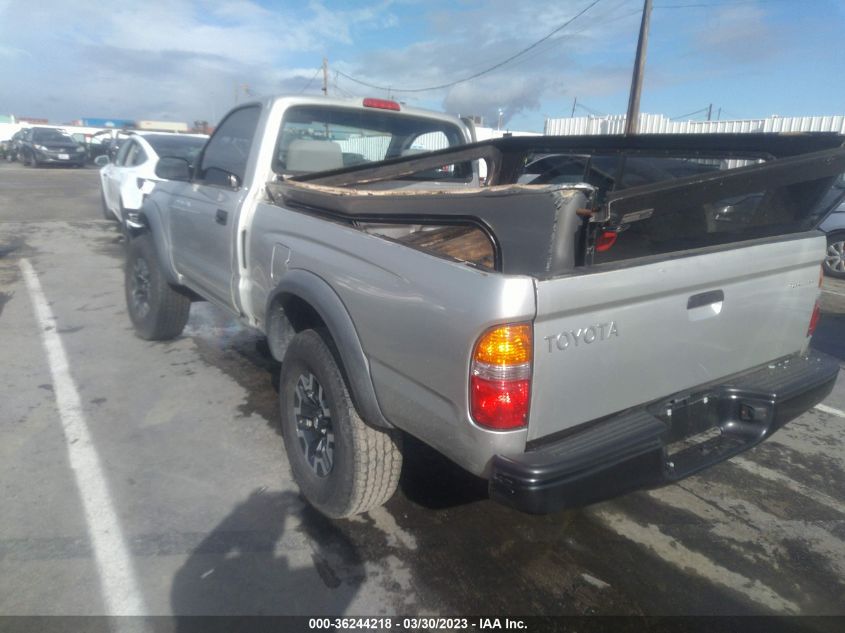 2002 Toyota Tacoma Prerunner VIN: 5TENM92N62Z142282 Lot: 36244218