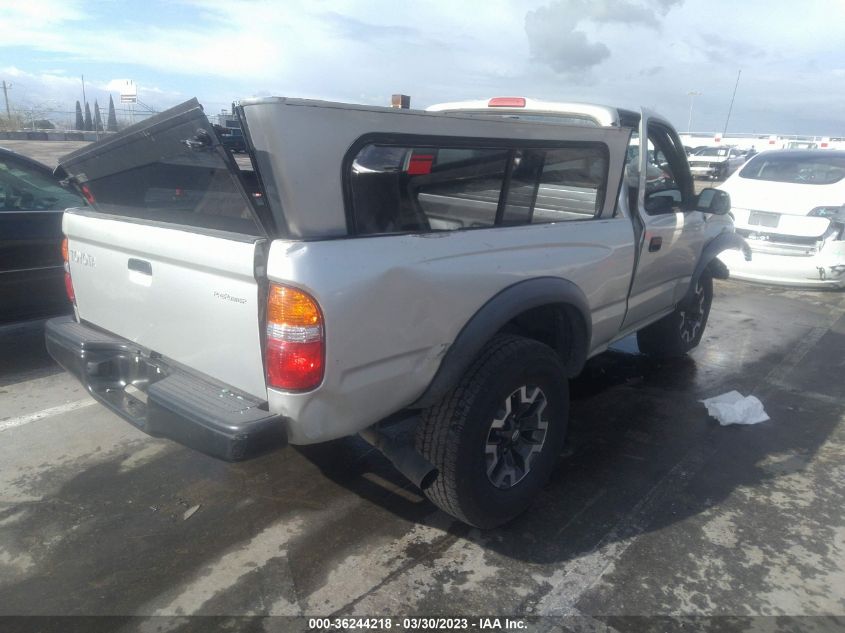 2002 Toyota Tacoma Prerunner VIN: 5TENM92N62Z142282 Lot: 36244218