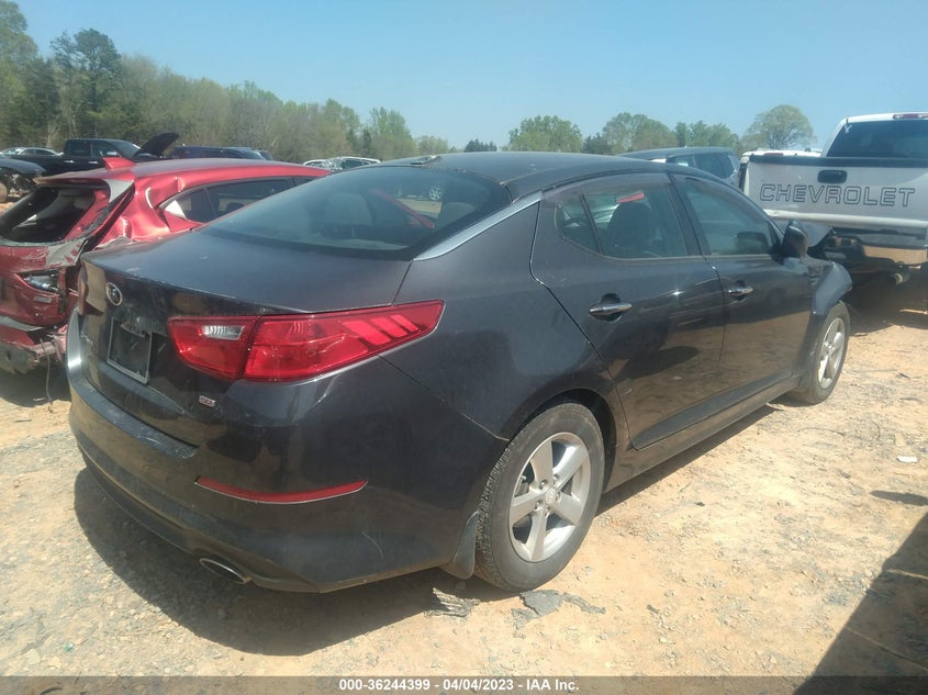 2015 KIA OPTIMA VIN: KNAGM4A77F5626899