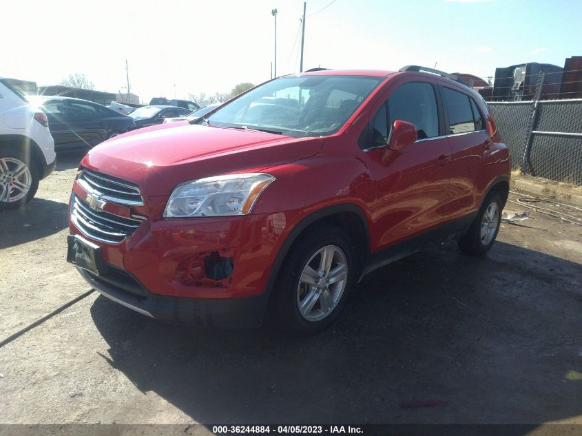 KL7CJLSB7FB231160 2015 CHEVROLET TRAX - Image 2