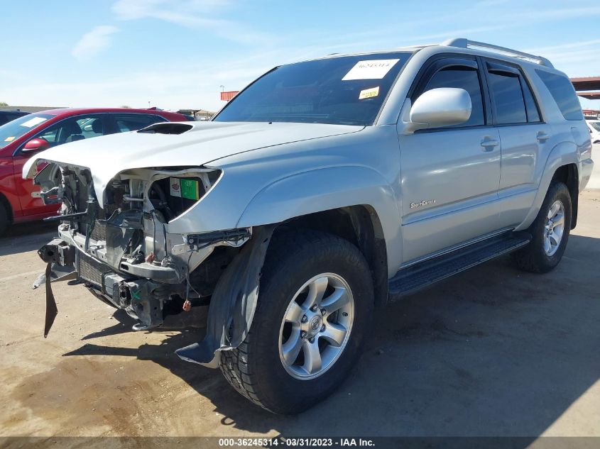 2005 Toyota 4Runner Sr5 Sport V6 VIN: JTEZU14R358039843 Lot: 36245314