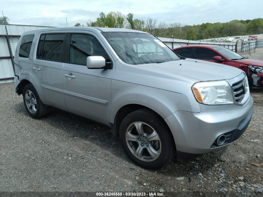 2014 Honda Pilot Ex-L VIN: 5FNYF3H55EB004587 Lot: 36245558