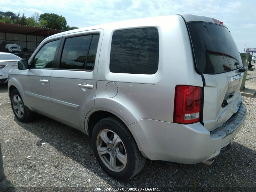 2014 Honda Pilot Ex-L VIN: 5FNYF3H55EB004587 Lot: 36245558