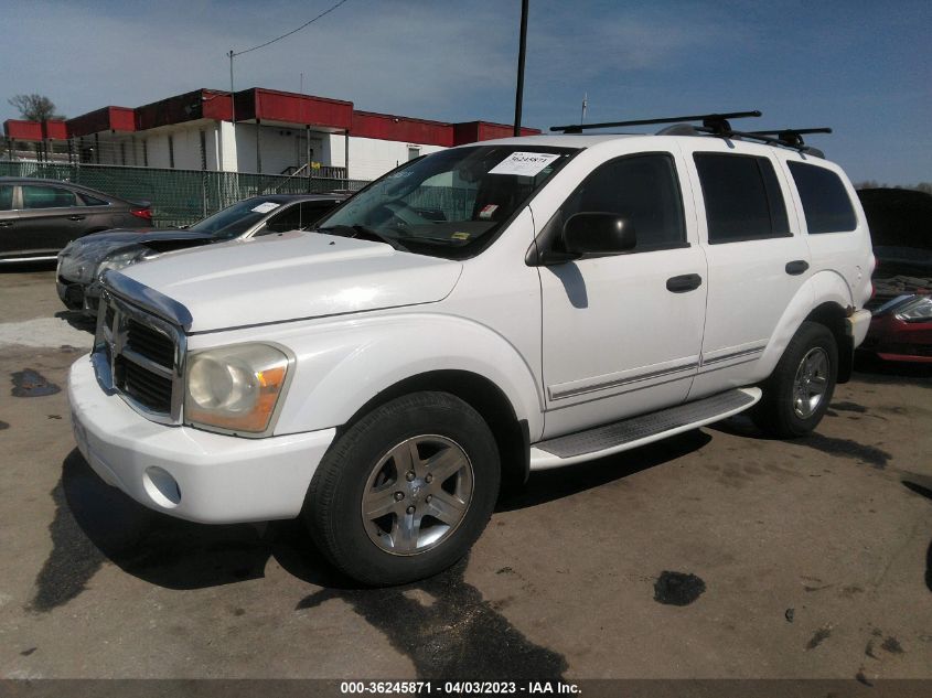 2005 Dodge Durango Limited VIN: 1D4HB58D75F545587 Lot: 36245871