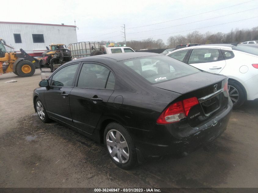 2010 Honda Civic Lx VIN: 2HGFA1F55AH574933 Lot: 36246947