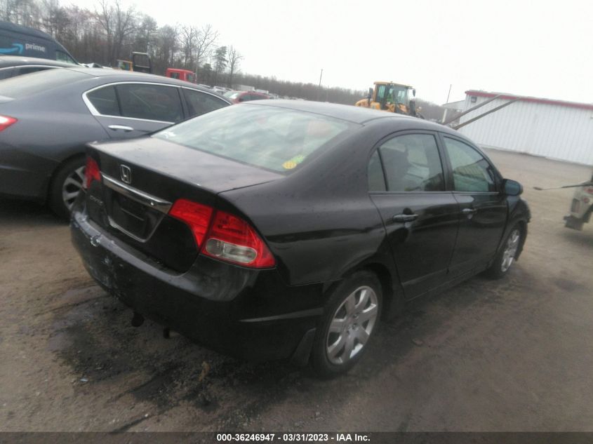 2010 Honda Civic Lx VIN: 2HGFA1F55AH574933 Lot: 36246947