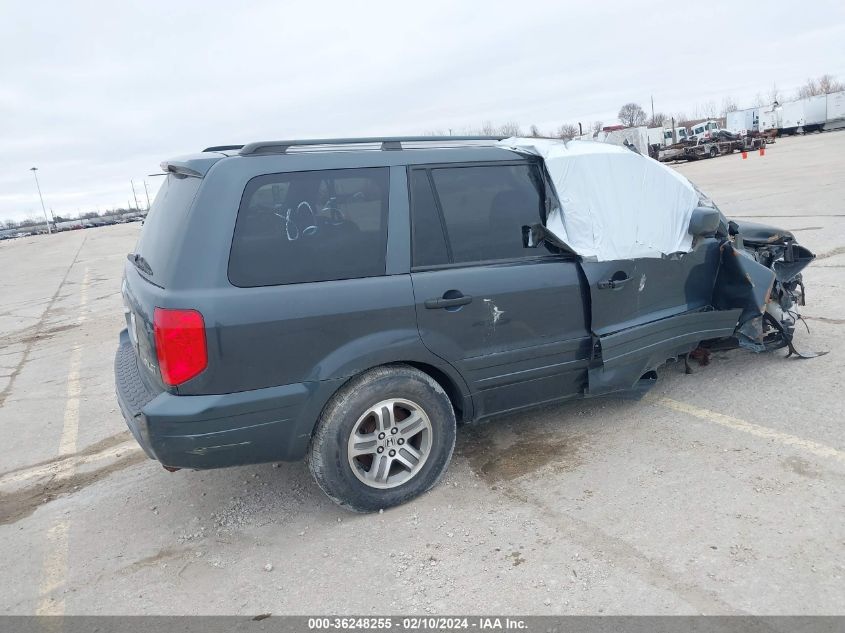 2HKYF18485H520956 2005 Honda Pilot Ex